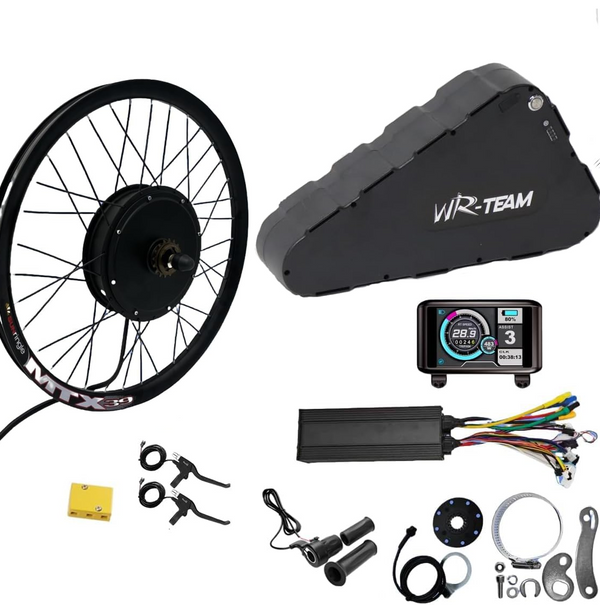 The Beast - 72v 3000w 20ah Triangle Battery 27.5"